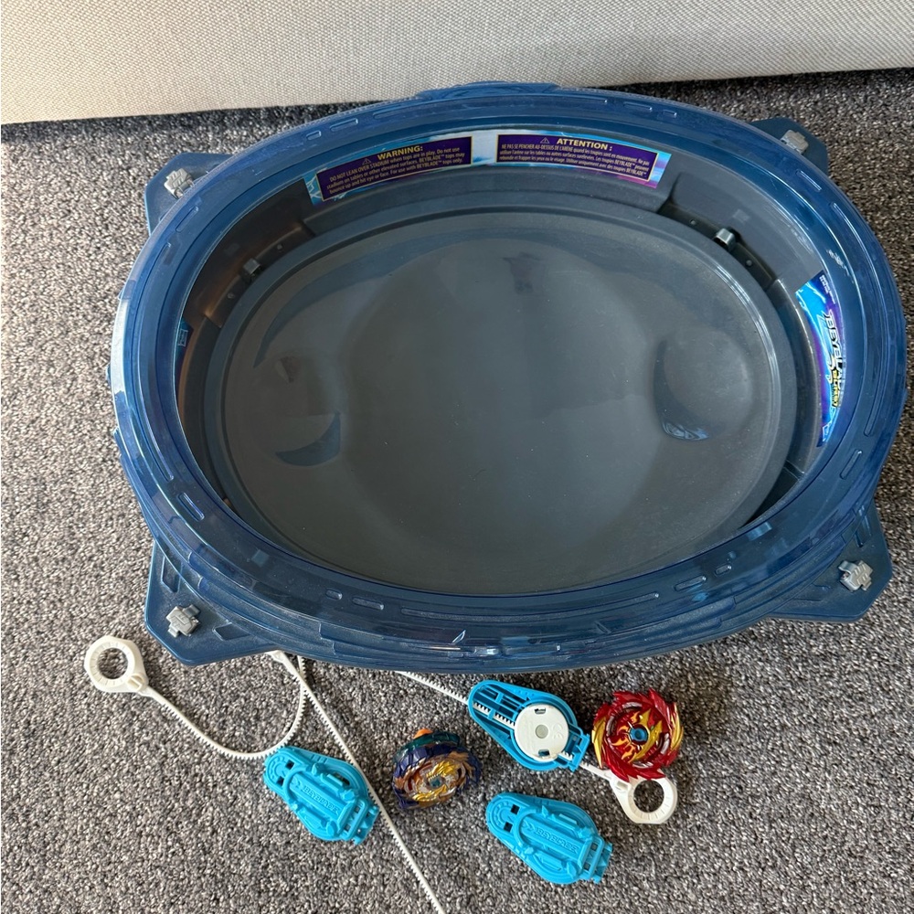 Blue Beyblade Burst Stadium Set